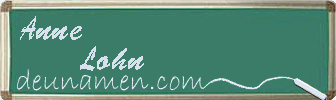 Anne Lohn Visitenkarte
